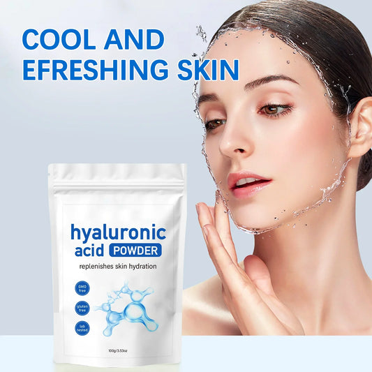Hyaluronic Acid Mask Powder – Hydrating, Brightening & Skin‑Repairing (100g)