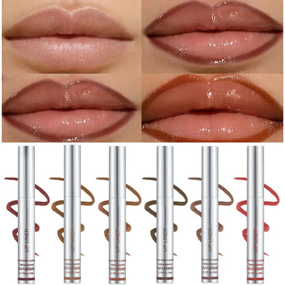 Long‑Lasting Peel‑Off Lip Tint Set (6 Colors) – Waterproof & Matte