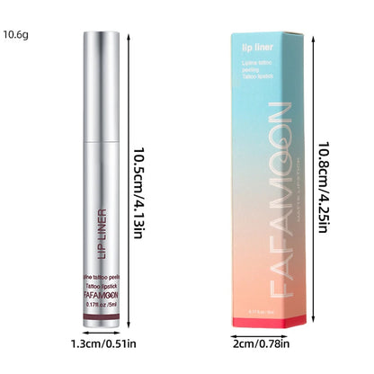 Long‑Lasting Peel‑Off Lip Tint Set (6 Colors) – Waterproof & Matte