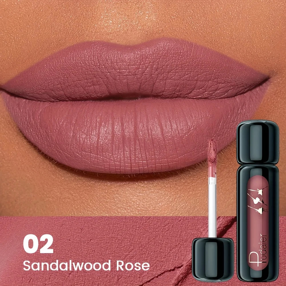 Velvet Matte Lip Mud – Long‑Lasting & Non‑Sticky