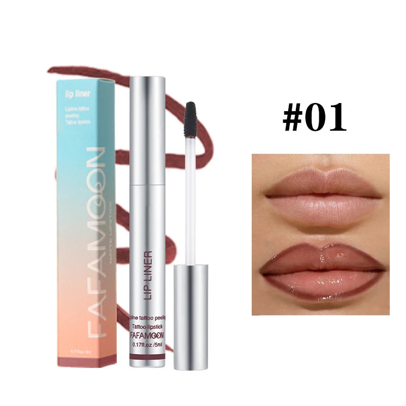 Long‑Lasting Peel‑Off Lip Tint Set (6 Colors) – Waterproof & Matte