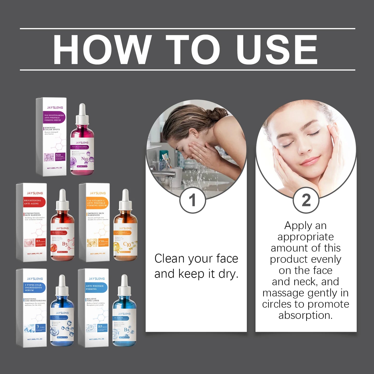 Facial Skin Care Serum Gift