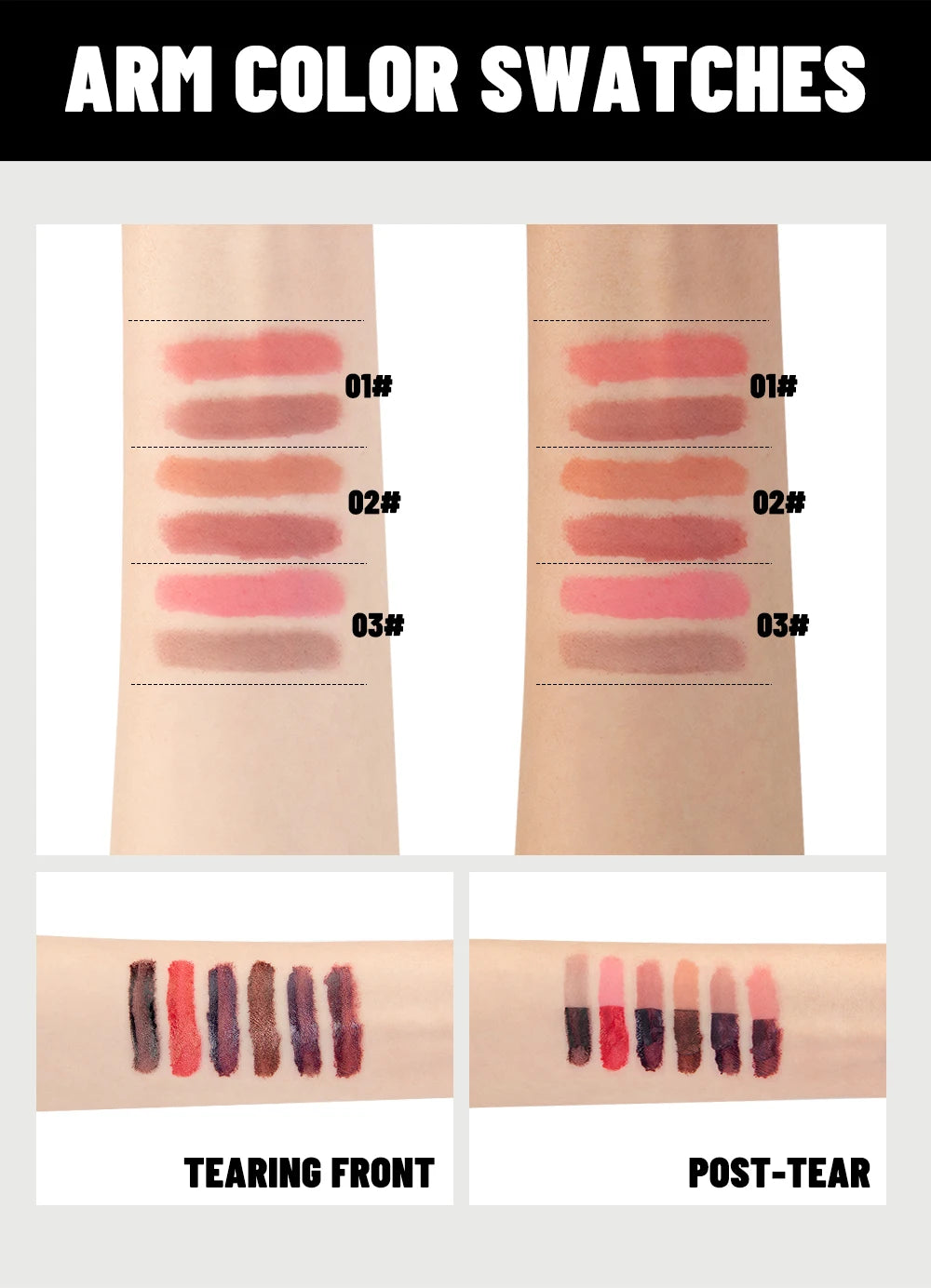 Double‑Ended Peel‑Off Lip Stain – Long‑Lasting, Waterproof & Transfer‑Proof