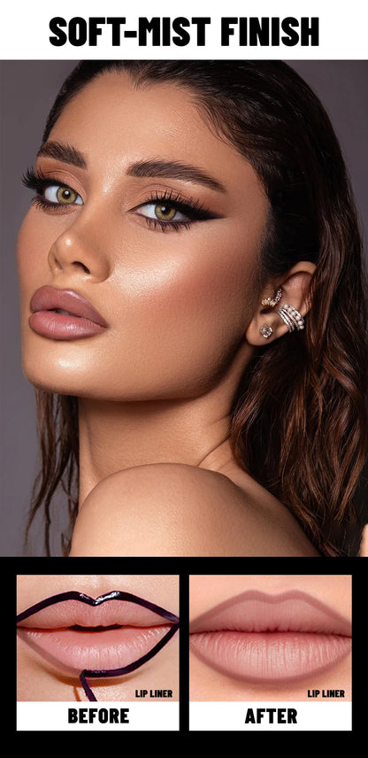 Double‑Ended Peel‑Off Lip Stain – Long‑Lasting, Waterproof & Transfer‑Proof