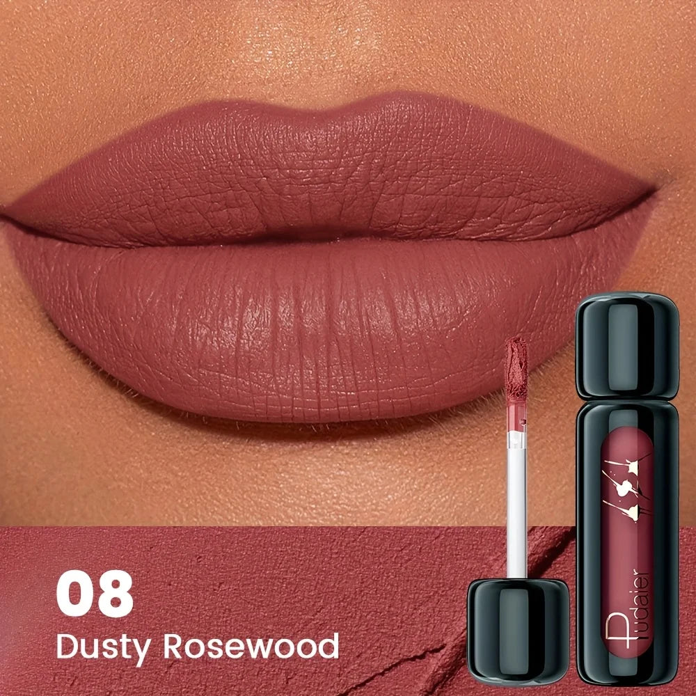 Velvet Matte Lip Mud – Long‑Lasting & Non‑Sticky