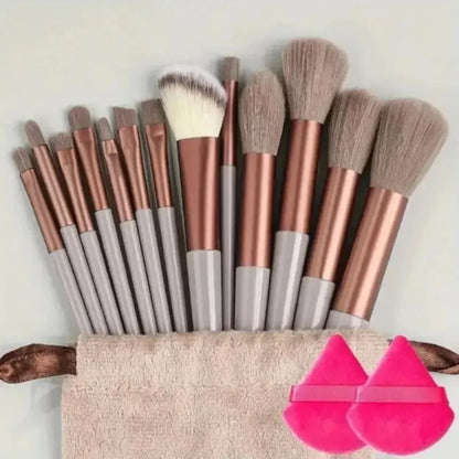 Makeup Brush Set (Soft & Fluffy)