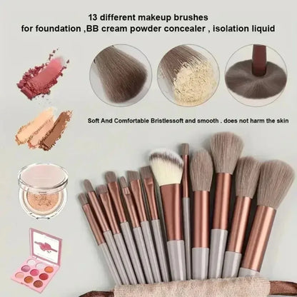 Makeup Brush Set (Soft & Fluffy)