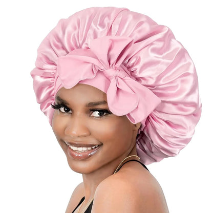 Satin Sleep Bonnet – Adjustable, Comfortable & Hair‑Protecting