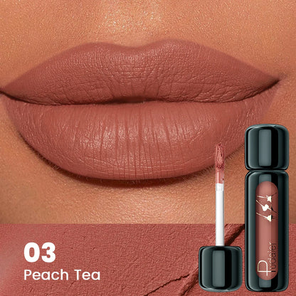 Velvet Matte Lip Mud – Long‑Lasting & Non‑Sticky