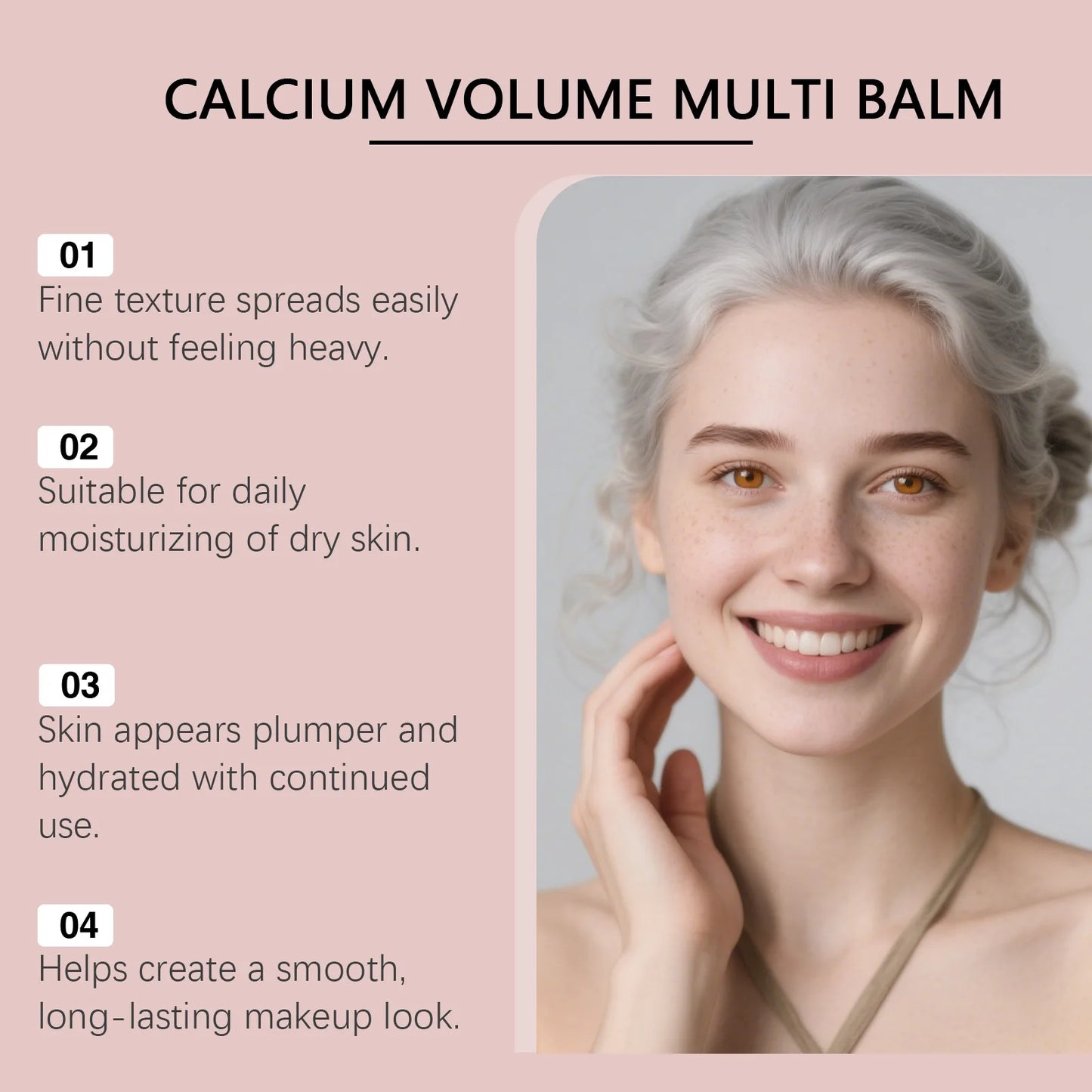 Calcium Volume Collagen Multi Balm Stick – Hydrating, Firming & Anti-Aging
