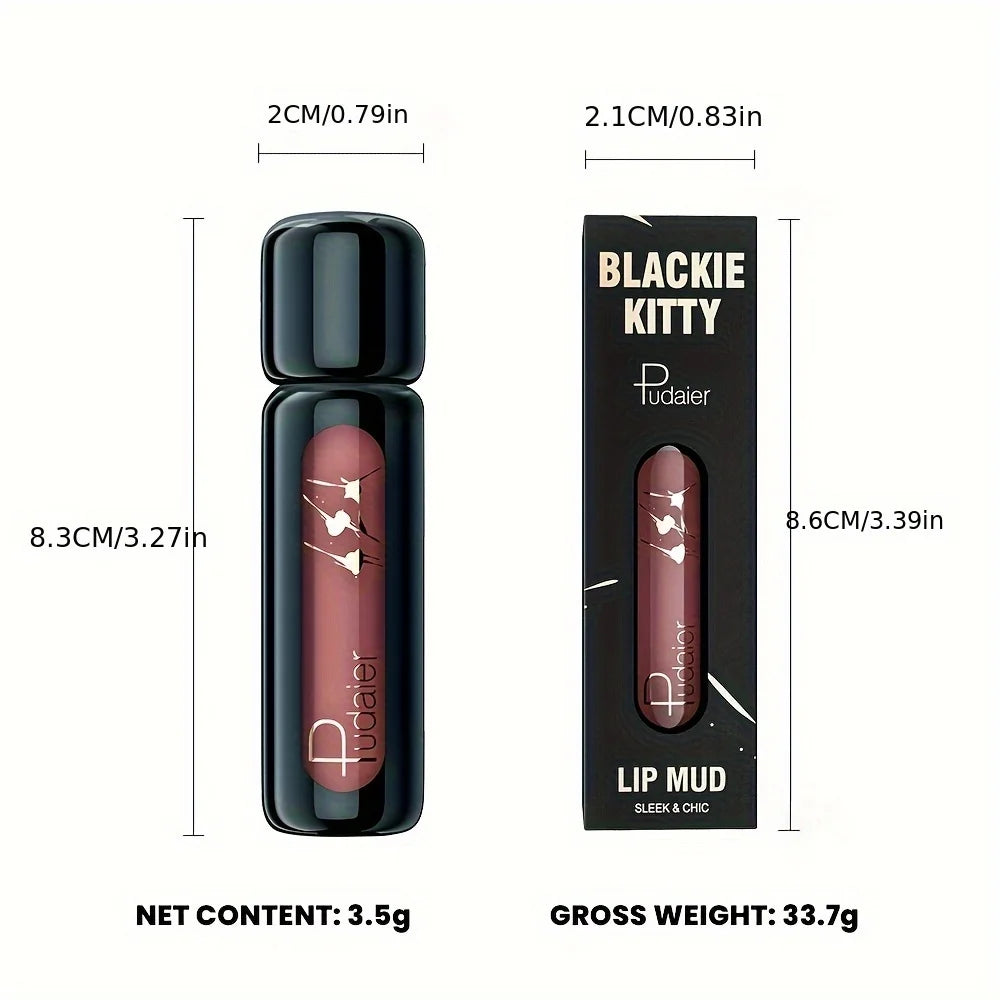 Velvet Matte Lip Mud – Long‑Lasting & Non‑Sticky