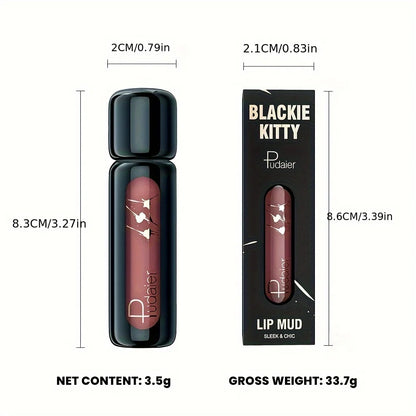 Velvet Matte Lip Mud – Long‑Lasting & Non‑Sticky