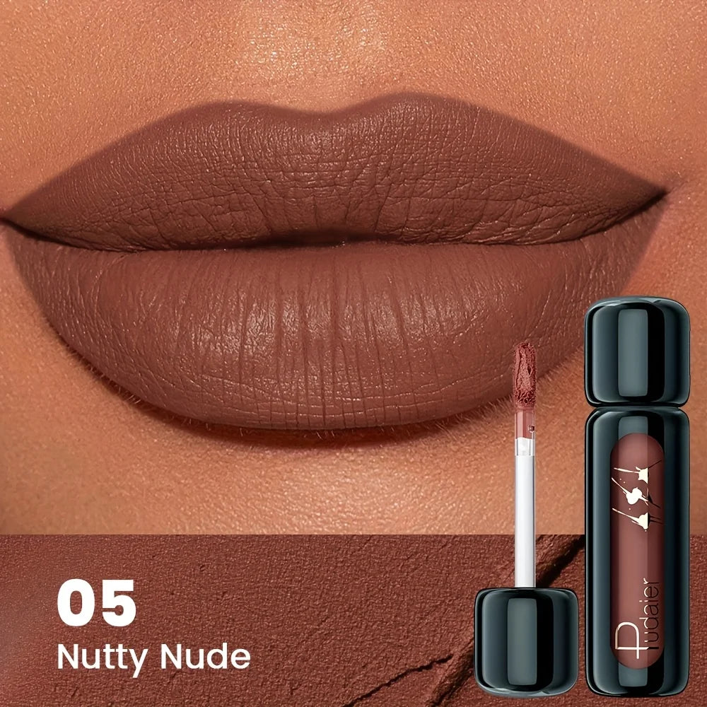 Velvet Matte Lip Mud – Long‑Lasting & Non‑Sticky